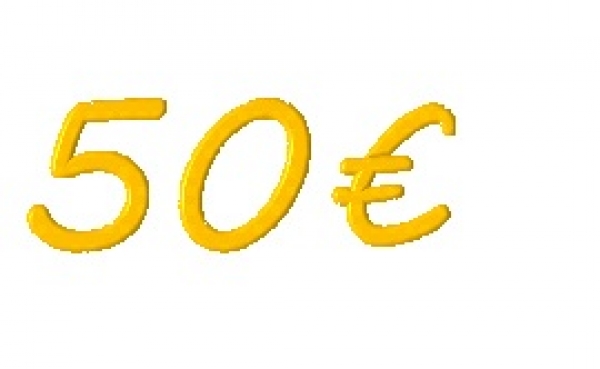 Gutschein 50 €